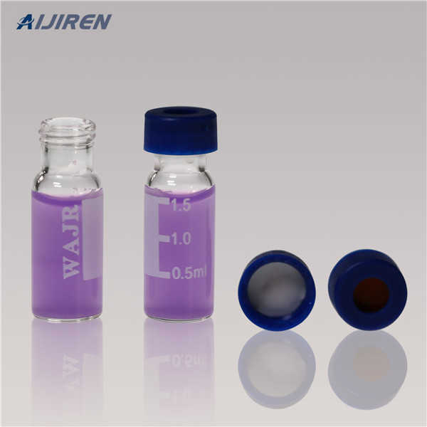 Certified amber 2 ml lab vials for hplc Aijiren